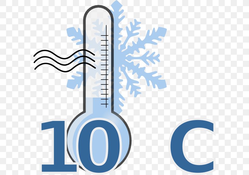 Temperature Cold Thermometer Snow Clip Art, PNG, 600x576px, Temperature, Brand, Celsius, Cold, Hazard Download Free