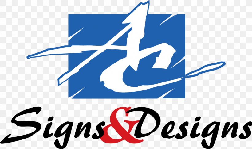 AC Signs And Designs Logo Parkersburg Graphic Design, PNG, 1060x629px, Logo, Air Conditioning, Area, Artwork, Blue Download Free