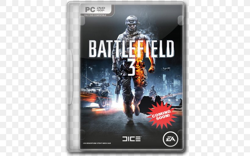 Battlefield 3 Battlefield: Bad Company 2 Battlefield 4 Xbox 360, PNG, 512x512px, Battlefield 3, Action Figure, Battlefield, Battlefield 4, Battlefield Bad Company Download Free
