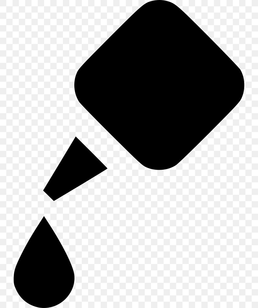 Glue Icon, PNG, 734x980px, Computer Font, Black, Black And White, Dropper, Hyperlink Download Free
