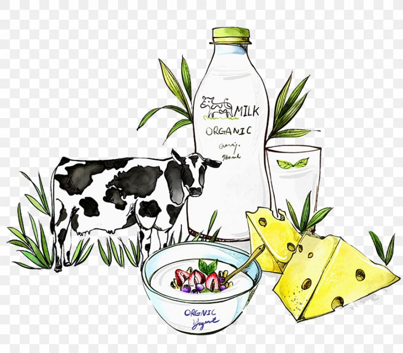 Soured Milk Fruit Yogurt Cream, PNG, 895x784px, Milk, Bottle, Butter, Cheese, Cows Milk Download Free