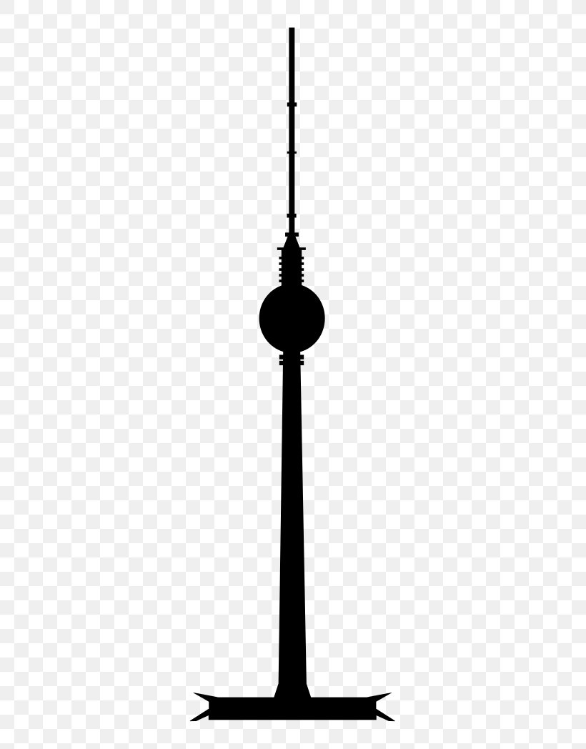 Fernsehturm Festival Of Lights Tower Silhouette Umriss, PNG, 311x1048px ...