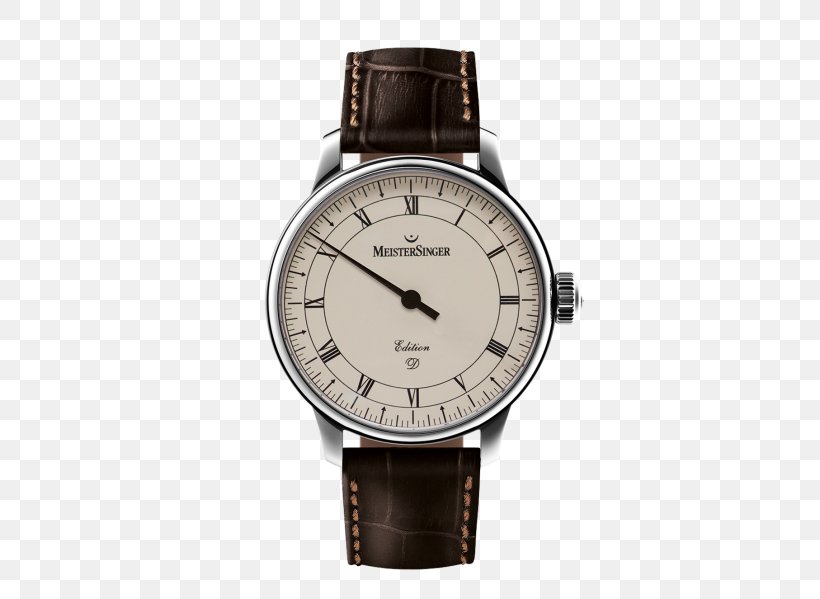 MeisterSinger Automatic Watch Strap Sellita, PNG, 567x599px, Meistersinger, Automatic Watch, Brand, Brown, Chronograph Download Free