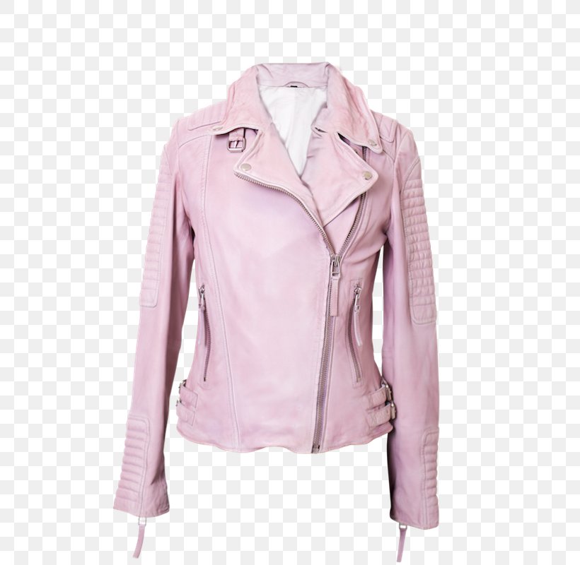 Leather Jacket Outerwear Sleeve Pink M, PNG, 800x800px, Leather Jacket, Clothing, Jacket, Leather, Outerwear Download Free