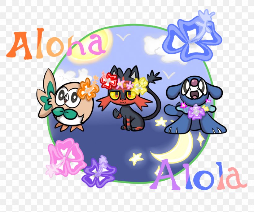Alola Pokémon Sun And Moon Aloha Pokémon Universe, PNG, 900x750px, Alola, Aloha, Art, Cartoon, Cuteness Download Free