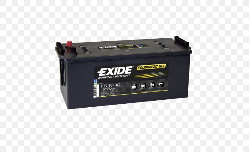 Battery Charger ES290 Exide Equipment Marine And Multifit Gel Leisure Battery 25Ah Automotive Battery EXIDE EXIDE Equipment GEL, Battery, Starter Battery Electric Battery, PNG, 500x500px, Battery Charger, Ampere, Ampere Hour, Automotive Battery, Deepcycle Battery Download Free