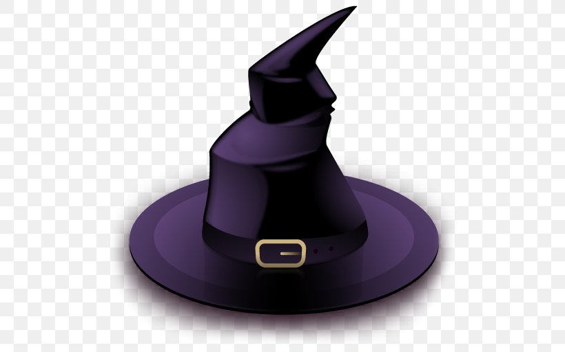 Witch Hat Witchcraft, PNG, 512x512px, Witch Hat, Clothing, Emoticon, Hat, Icon Design Download Free