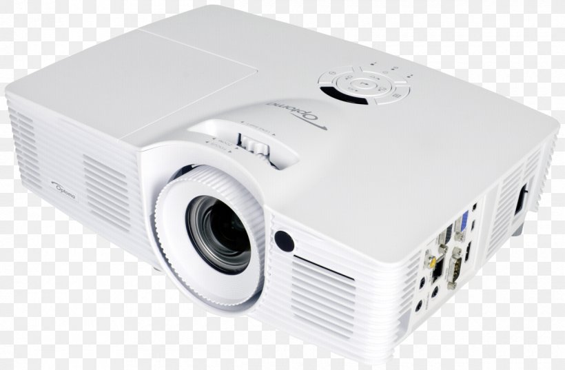 Optoma Corporation Optoma EH416 Multimedia Projectors Digital Light Processing, PNG, 1200x786px, Optoma Corporation, Digital Light Processing, Electronic Device, Electronics Accessory, Home Theater Systems Download Free