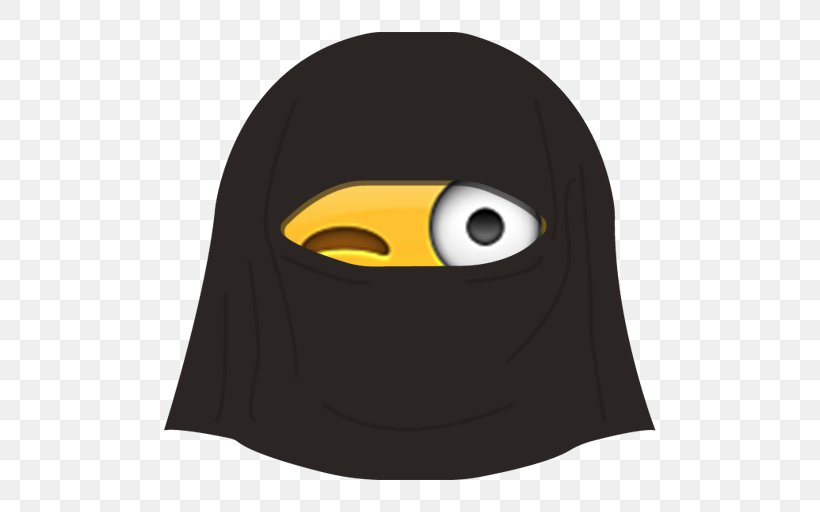 Sticker Emoji Smiley Telegram Burqa, PNG, 512x512px, Sticker, Att, Baptism, Burqa, Cap Download Free