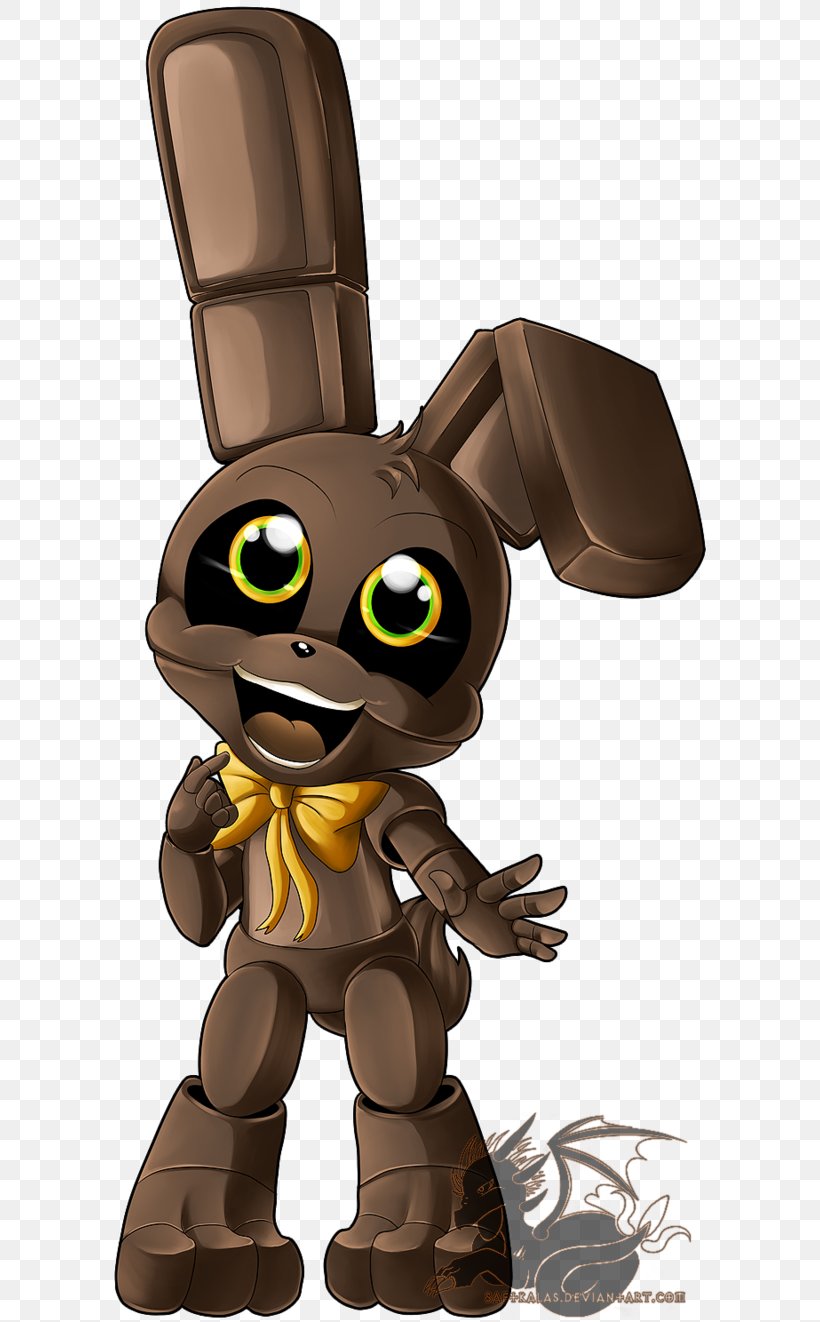 Chocolate Bar Chocolate Bunny Five Nights At Freddy's Rabbit, PNG, 604x1322px, Chocolate Bar, Animatronics, Candy, Cartoon, Chocolate Download Free