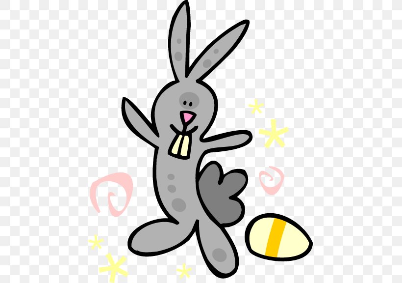 Domestic Rabbit Easter Bunny Clip Art, PNG, 460x576px, Domestic Rabbit, Artwork, Black And White, Easter, Easter Bunny Download Free