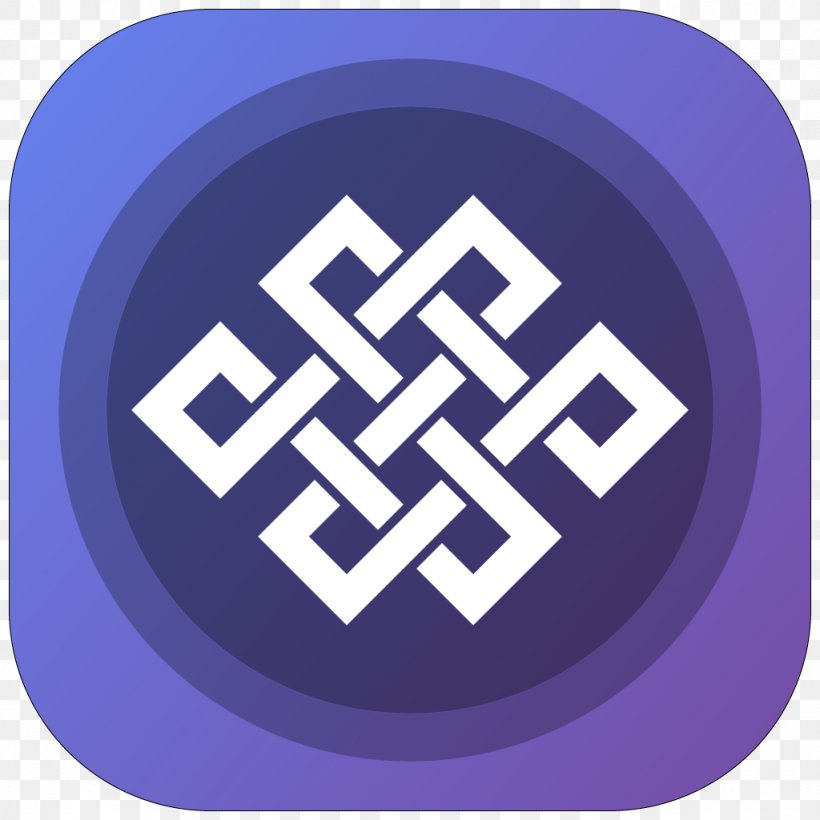 Endless Knot Tibet Symbol, PNG, 1024x1024px, Endless Knot, Brand, Buddhism, Buddhist Symbolism, Electric Blue Download Free