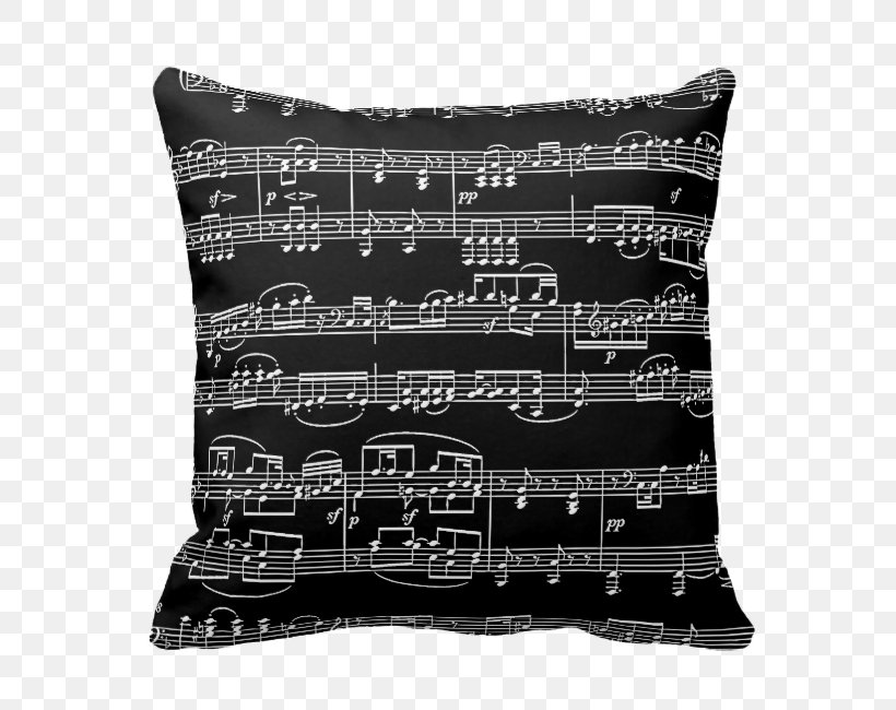 Throw Pillows Musical Note Cushion Piano, PNG, 650x650px, Watercolor, Cartoon, Flower, Frame, Heart Download Free