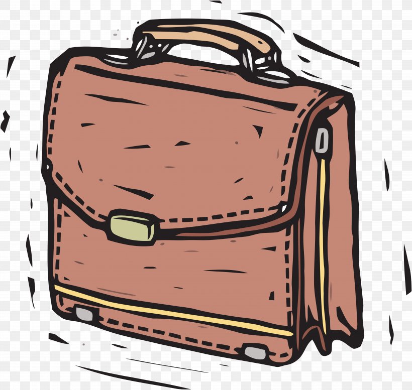 Briefcase Bag Suitcase Clip Art, PNG, 6718x6368px, Briefcase, Bag ...