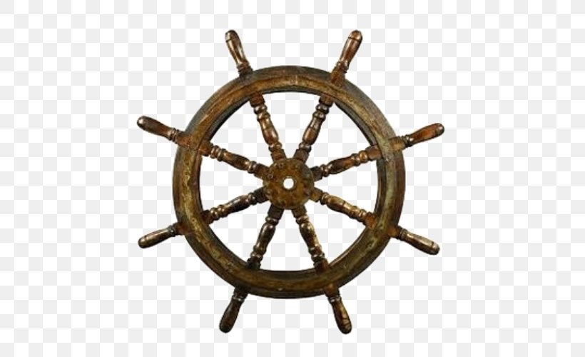 Ship's Wheel Steering Rudder, PNG, 500x500px, Ship, Anchor, Boat, Brass, Helmsman Download Free