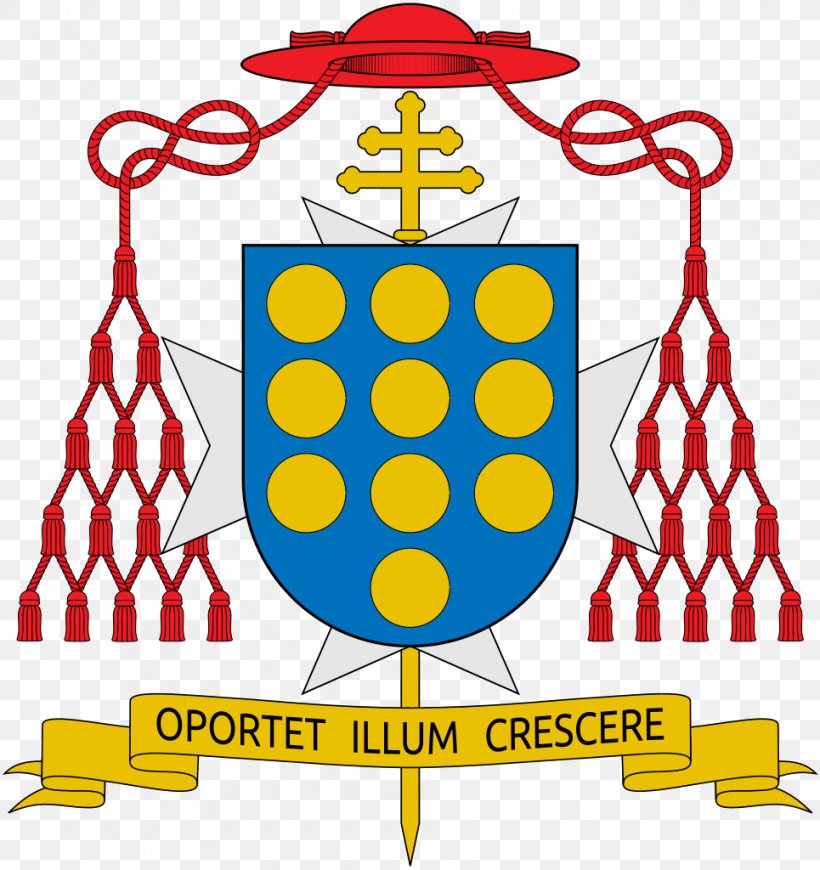 Cardinal Coat Of Arms Vatican City Institute For The Works Of Religion His Eminence, PNG, 965x1024px, Cardinal, Area, Artwork, Catholicism, Coat Of Arms Download Free