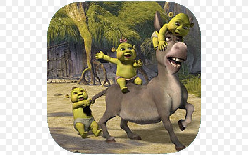 Donkey Princess Fiona Shrek (character) Shrek The Third Shrek The Musical, PNG, 512x512px, Donkey, Chris Miller, Fauna, Film, Horse Like Mammal Download Free
