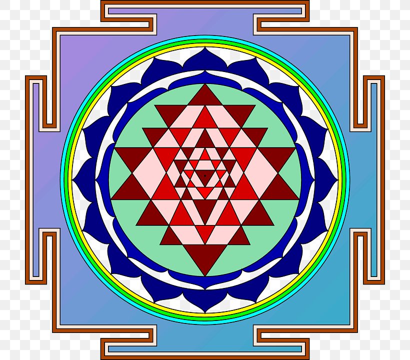 Lakshmi Sri Yantra Shiva Mandala, PNG, 720x720px, Lakshmi, Area, Chakra, Ganesha, Hinduism Download Free