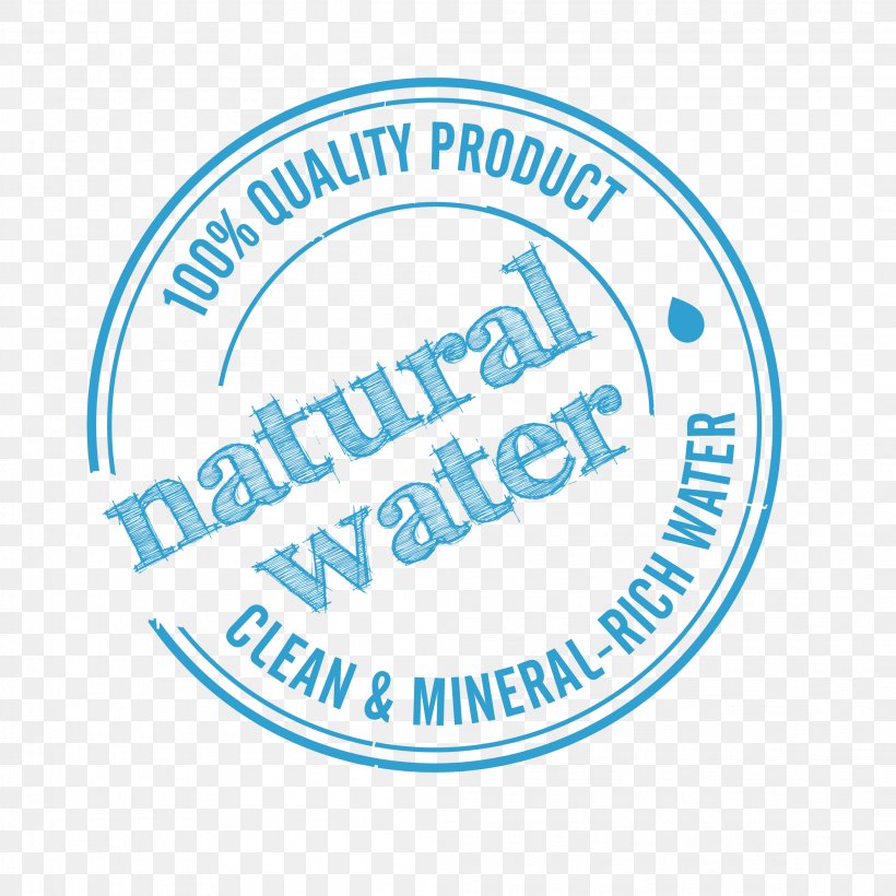 Logo Water Organization Brand Clip Art, PNG, 2107x2107px, Logo, Area, Blue, Brand, Cartoon Download Free