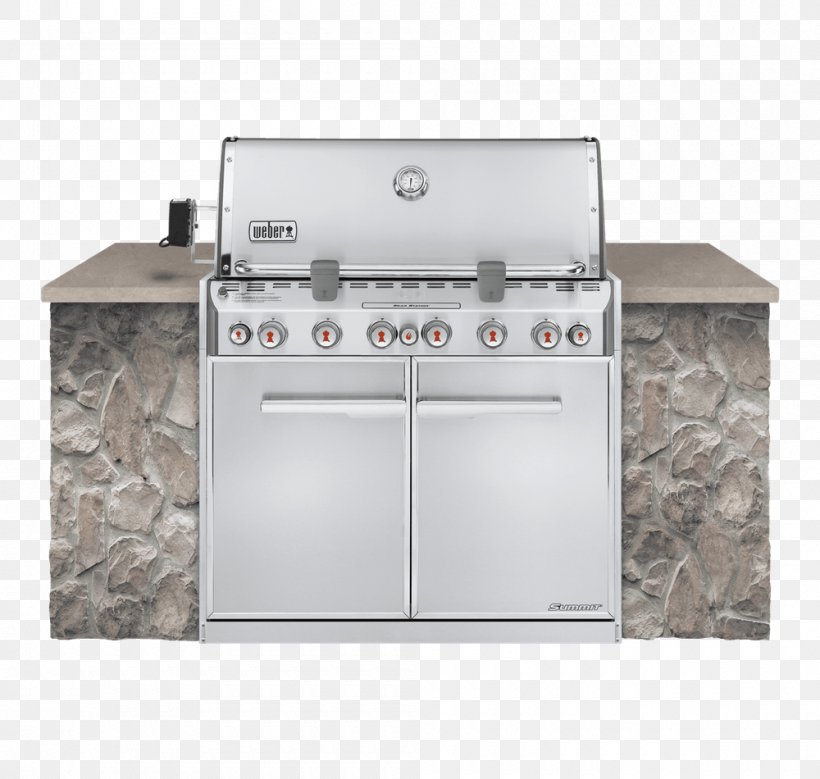 Barbecue Weber Summit S-660 Weber-Stephen Products Natural Gas Propane, PNG, 1000x950px, Barbecue, Gas Burner, Gasgrill, Grilling, Home Appliance Download Free