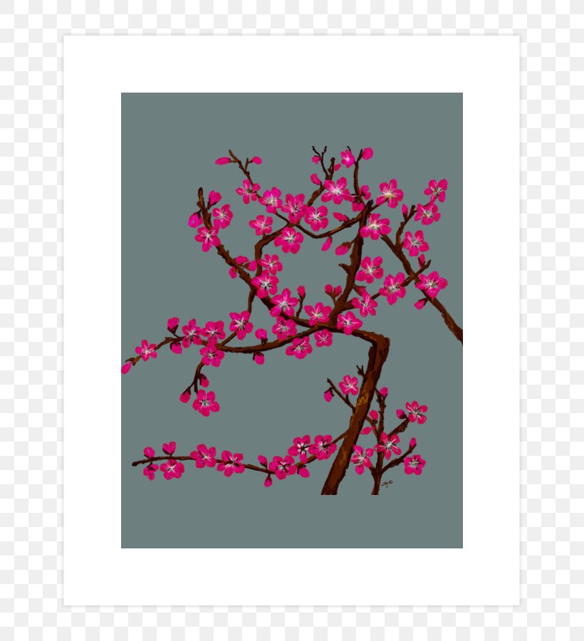 Cherry Blossom Graphic Design Flower Illustration Floral Design, PNG, 740x900px, Cherry Blossom, Blossom, Branch, Cherry, Floral Design Download Free