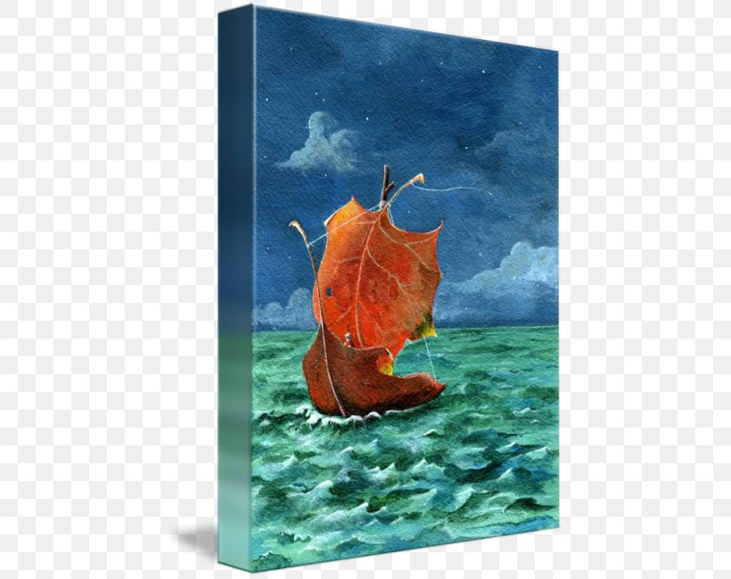 Watercolor Painting Gallery Wrap Canvas, PNG, 447x650px, Painting, Art, Boat, Canvas, Gallery Wrap Download Free