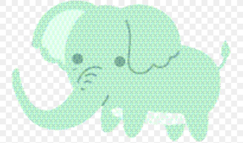 Elephant Background, PNG, 756x483px, Indian Elephant, African Elephant, Aqua, Cartoon, Elephant Download Free
