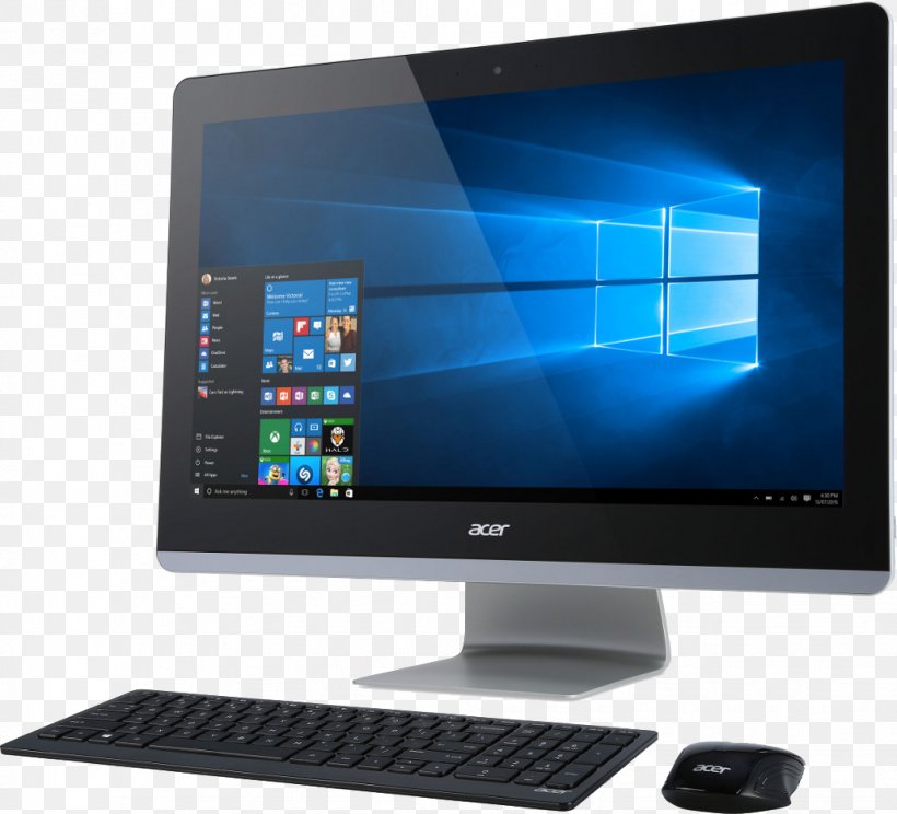 Acer Aspire Desktop Computers All-in-One Intel Core, PNG, 1032x937px, Acer Aspire, Acer, Allinone, Computer, Computer Hardware Download Free