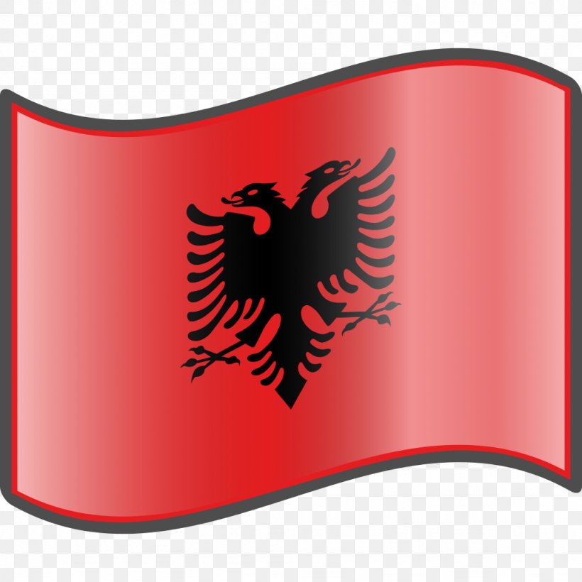 Flag Of Albania Albania National Rugby Union Team Albanian, PNG, 1024x1024px, Albania, Albanian, Brand, Coat Of Arms Of Albania, Flag Download Free
