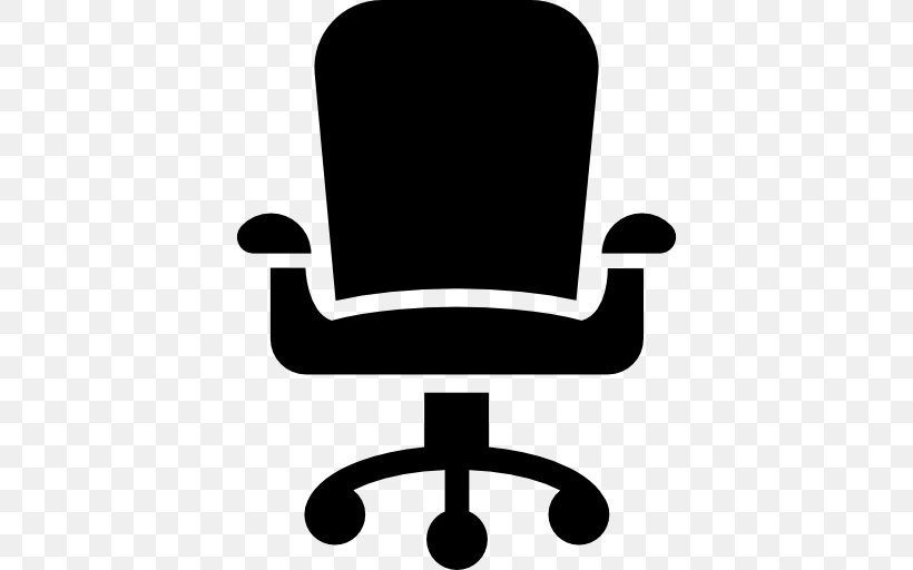 Office & Desk Chairs Swivel Chair Table, PNG, 512x512px, Office Desk Chairs, Black And White, Business, Chair, Desk Download Free