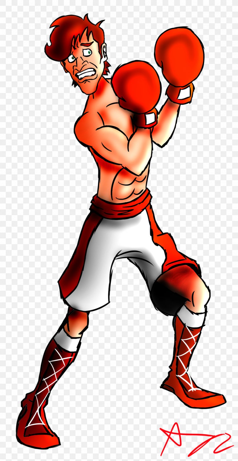Punch-Out!! Glass Joe Fan Art Boxing Video Game, PNG, 1024x1981px, Watercolor, Cartoon, Flower, Frame, Heart Download Free