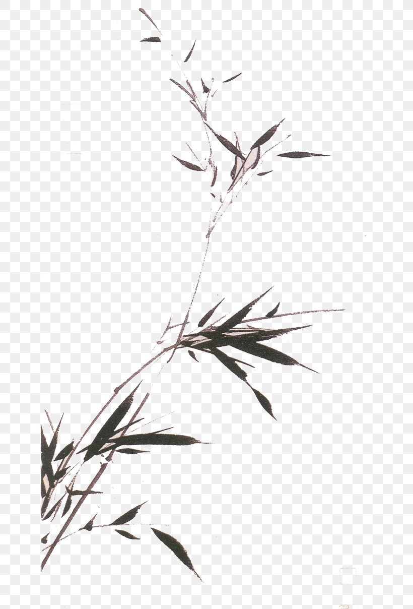 Bird-and-flower Painting Chinese Painting Ink Wash Painting Bamboo, PNG, 658x1208px, Birdandflower Painting, Art, Bamboo, Blackandwhite, Botany Download Free