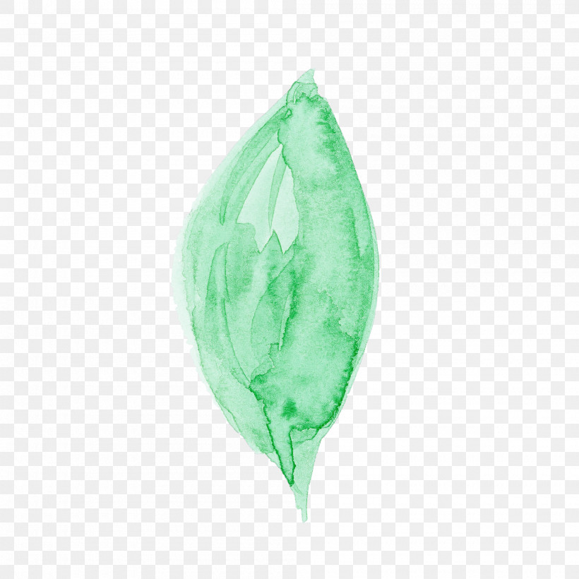 Feather, PNG, 2000x2000px, Watercolor Leaf, Feather, Green, Leaf, Plant Download Free