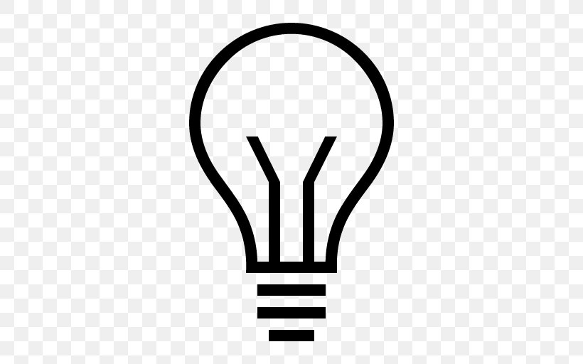 Incandescent Light Bulb Lamp Clip Art, PNG, 512x512px, Light, Black And White, Brand, Christmas Lights, Electric Light Download Free