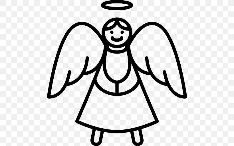 Drawing Computer Software, PNG, 512x512px, Drawing, Angel, Artwork, Black, Black And White Download Free