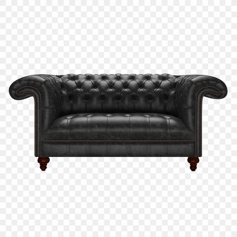 Couch Chesterfield Furniture Chair Padding, PNG, 900x900px, Couch, Armrest, Black, Chair, Chesterfield Download Free