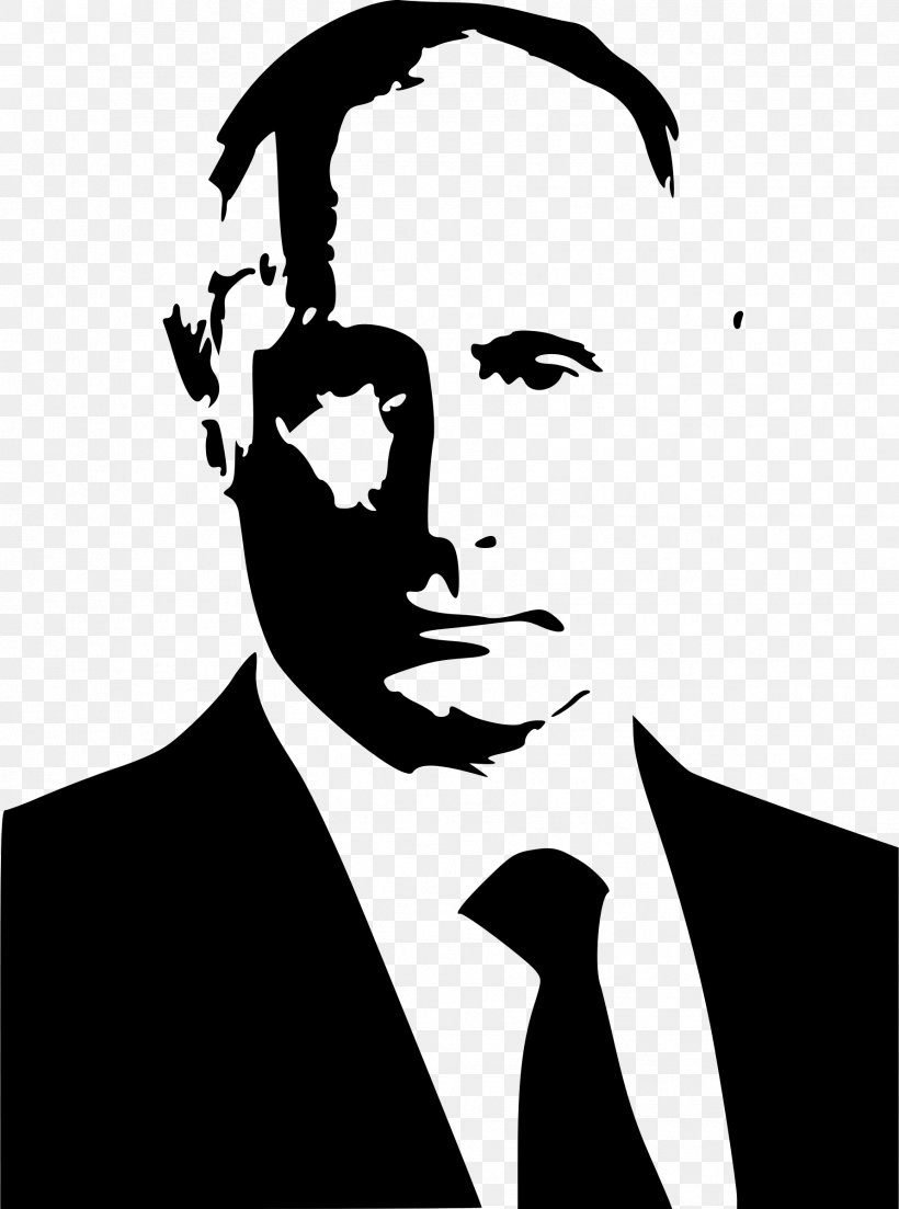 Russia President Of The United States Decal, PNG, 1784x2400px, Russia, Art, Black And White, Bumper Sticker, Decal Download Free