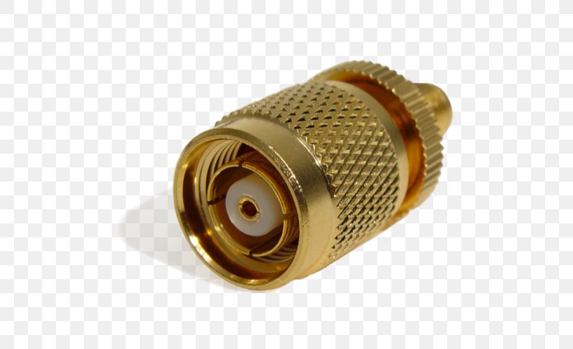 Brass TNC Connector SMA Connector Electrical Connector 01504, PNG, 500x500px, Brass, Adapter, Aerials, Computer Hardware, Electrical Connector Download Free