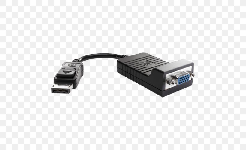 Hewlett-Packard Graphics Cards & Video Adapters Dell DisplayPort VGA Connector, PNG, 500x500px, Hewlettpackard, Adapter, Cable, Computer Monitors, Computer Port Download Free