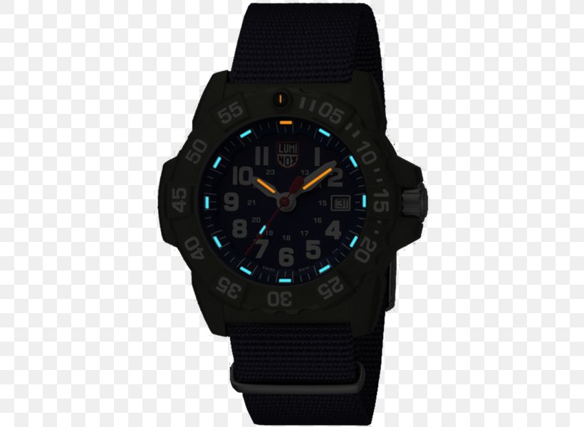 Watch Luminox Navy Seal Colormark 3050 Series United States Navy SEALs, PNG, 450x600px, Watch, Black, Brand, Clock, Clothing Accessories Download Free