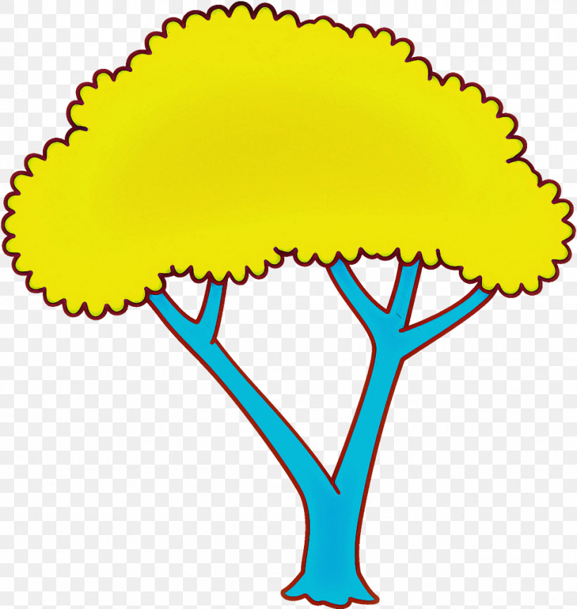 Yellow, PNG, 972x1026px, Autumn Tree, Abstract Cartoon Tree, Fall Tree, Yellow Download Free