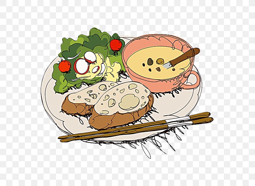 Breakfast Congee Food Illustration, PNG, 600x600px, Breakfast, Congee, Cooked Rice, Cuisine, Dessert Download Free