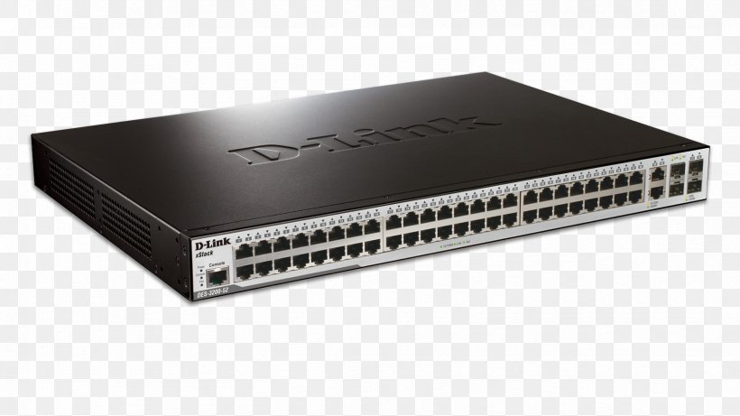 Gigabit Ethernet Small Form-factor Pluggable Transceiver D-Link Power Over Ethernet Network Switch, PNG, 1664x936px, 10 Gigabit Ethernet, Gigabit Ethernet, Computer Component, Computer Network, Dlink Download Free