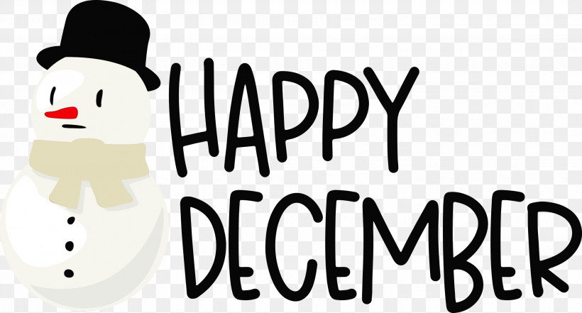 Logo Cartoon Character Meter Happiness, PNG, 2999x1613px, Happy December, Biology, Cartoon, Character, December Download Free