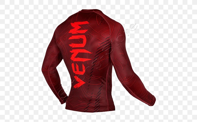 Long-sleeved T-shirt Venum Boxing, PNG, 510x510px, Longsleeved Tshirt, Active Shirt, Arm, Bluza, Boxing Download Free