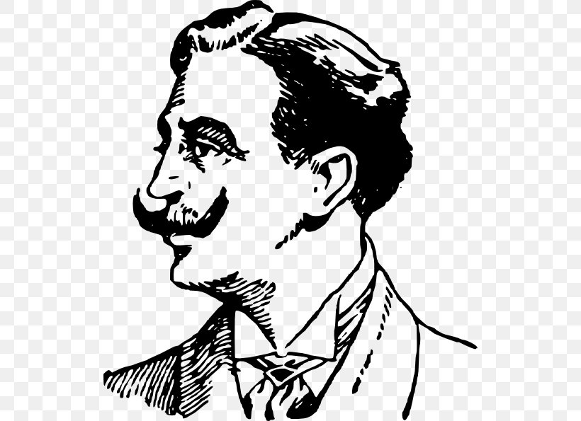 Moustache Smiley Clip Art, PNG, 528x595px, Moustache, Art, Beard, Black And White, Drawing Download Free