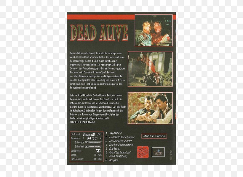 Schnittberichte.com Voluntary Self Regulation Of The Movie Industry Federal Department For Media Harmful To Young Persons DVD Text, PNG, 600x600px, 20 Minuten, Dvd, Advertising, Dead Alive, Plakat Naukowy Download Free