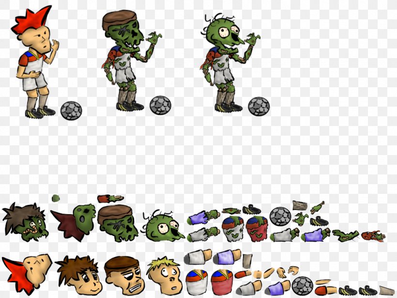 Sprite Football Player 2D Computer Graphics Cartoon, PNG, 1024x768px, 2d Computer Graphics, Sprite, Animal Figure, Animation, Art Download Free