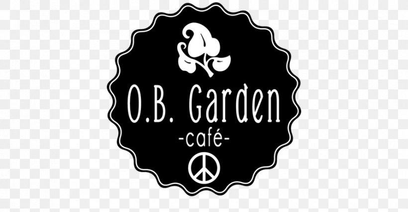 O.B. Garden Café Ocean Beach People's Organic Food Market Cafe, PNG, 889x463px, Food, Black And White, Brand, Cafe, Delicatessen Download Free