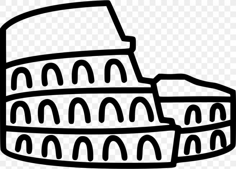 Colosseum, PNG, 980x704px, Colosseum, Area, Black And White, Brand, Computer Software Download Free